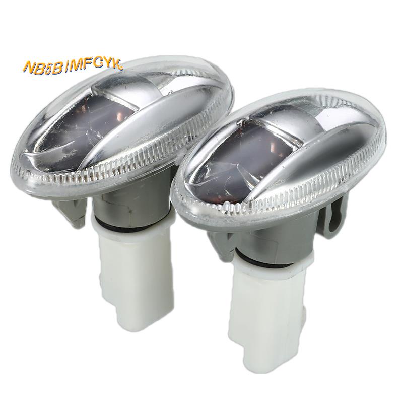【BRJ3】2Pcs Indicador Luminoso De Direção Lateral Do Carro Para Peugeot 108 107 407 206 6325G3 Citreon C1 C2 C3 Picasso