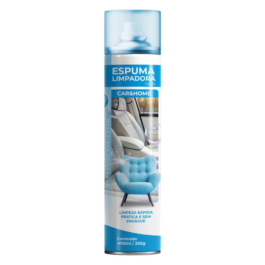 Espuma Magica Limpador De Uso Geral Spray 400ml - Etaniz Envio Hiper Expresso