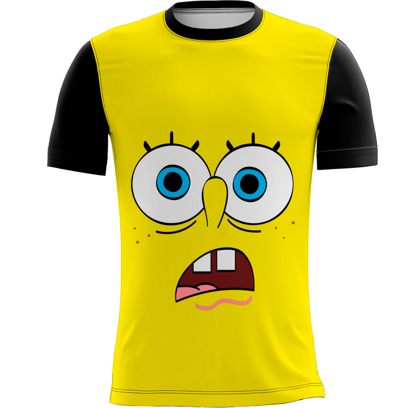 Camiseta Personalizada Bob Esponja Animação Humor 08_x000D_