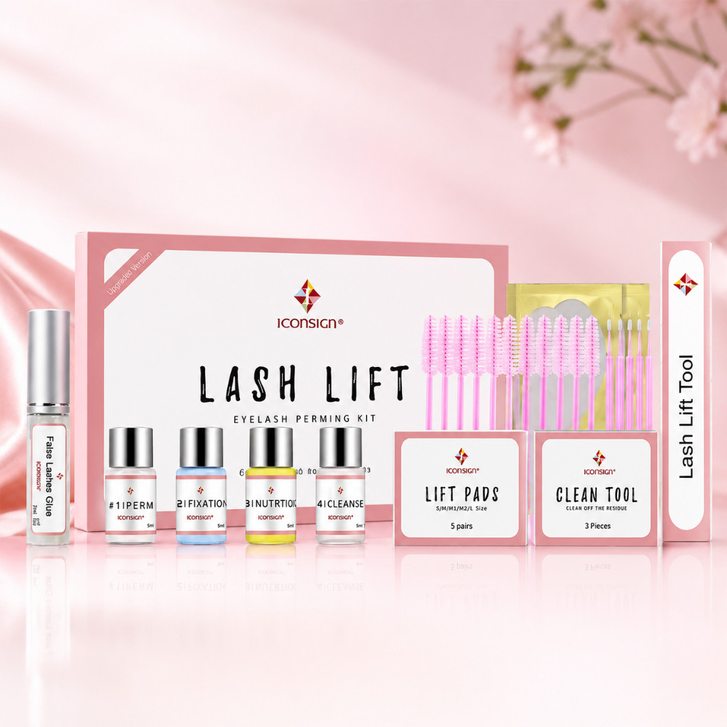 Kit 26 Lash Lifting Brown Lamination Permanente,Cílios Calia Perm, Eyelash Enhancer, Ferramentas de maquiagem,duradoura