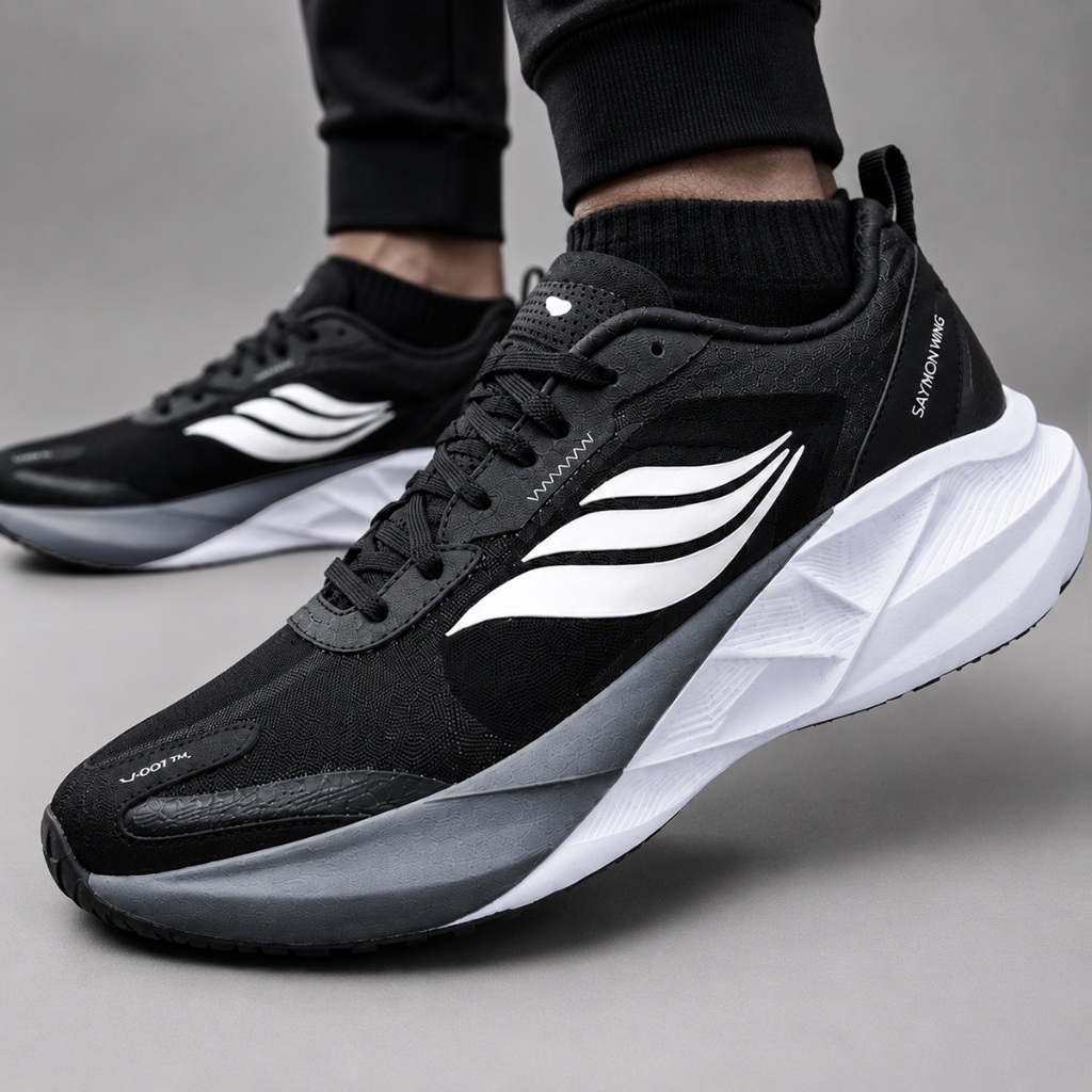 Tênis Masculino Esportivo Retro Running Solado Macio Eva Leve Nuvem Excelente Para Correr Y7