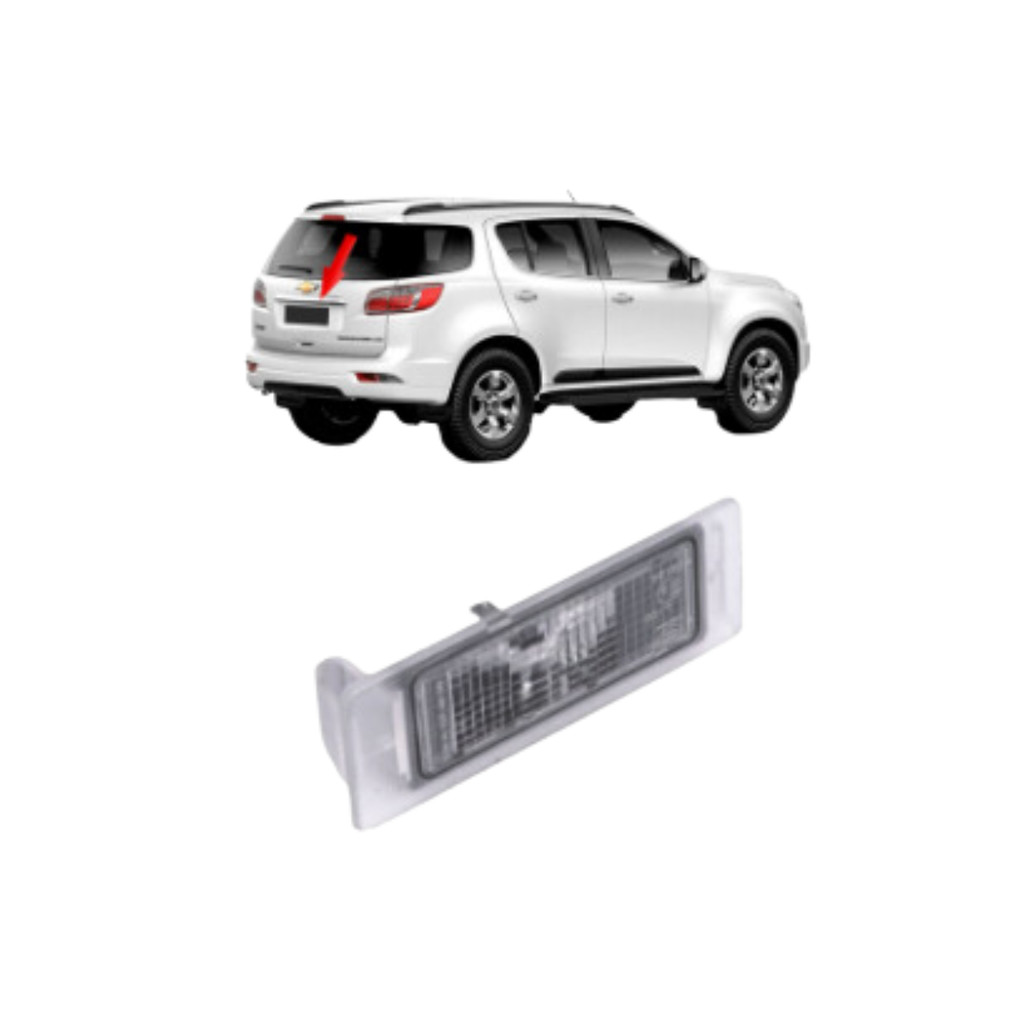 Lanterna Placa Sem Soquete Cruze S10 Tracker Trailblazer Sonic Sedan