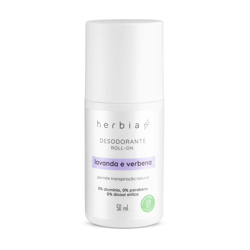 Desodorante Roll-On Herbia Lavanda E Verbena 50ml