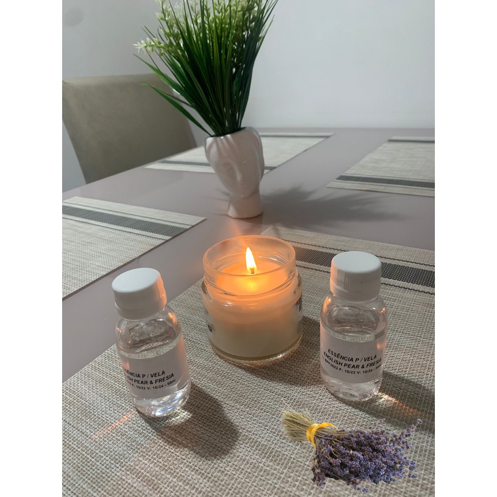 Essência P/ Vela Lavanda Amber - 50ml