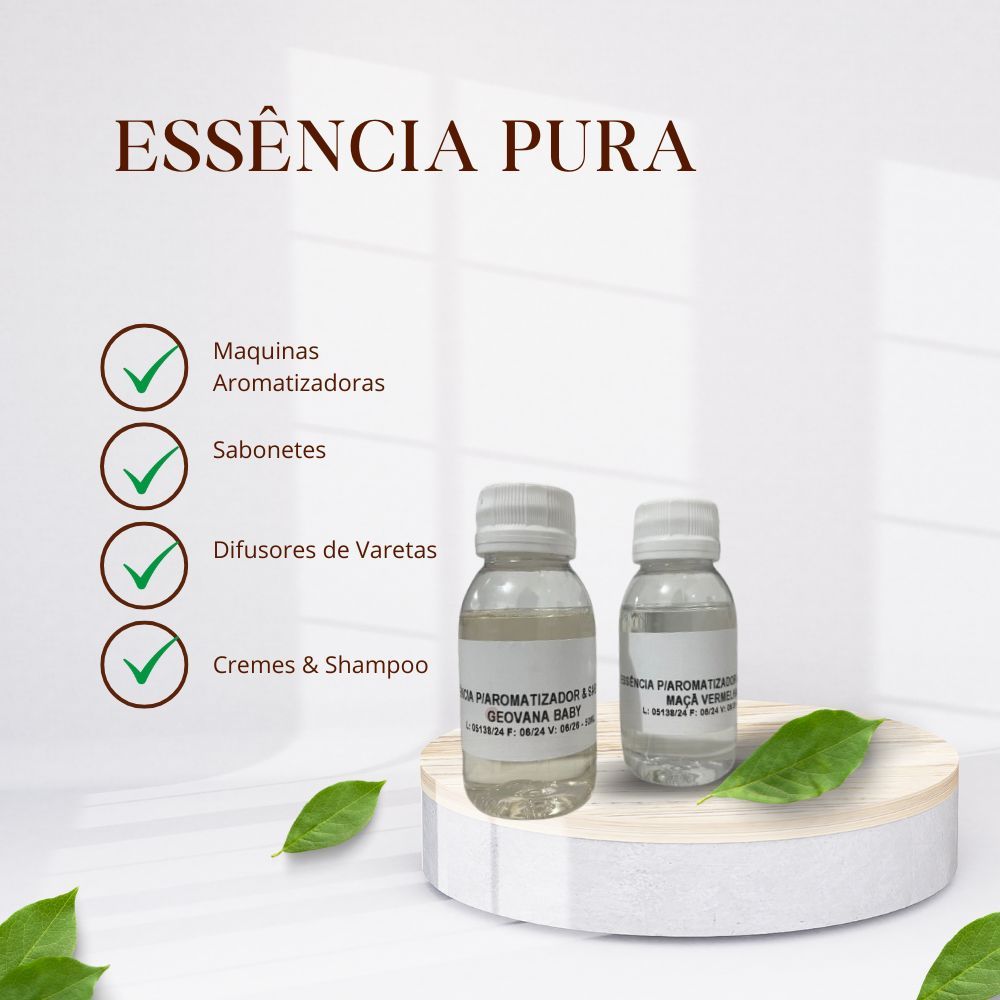 Essência Pura Lavanda Inglesa Para Aromatizador de Ambiente, Home Spray, Creme e Sabonetes - 50ml
