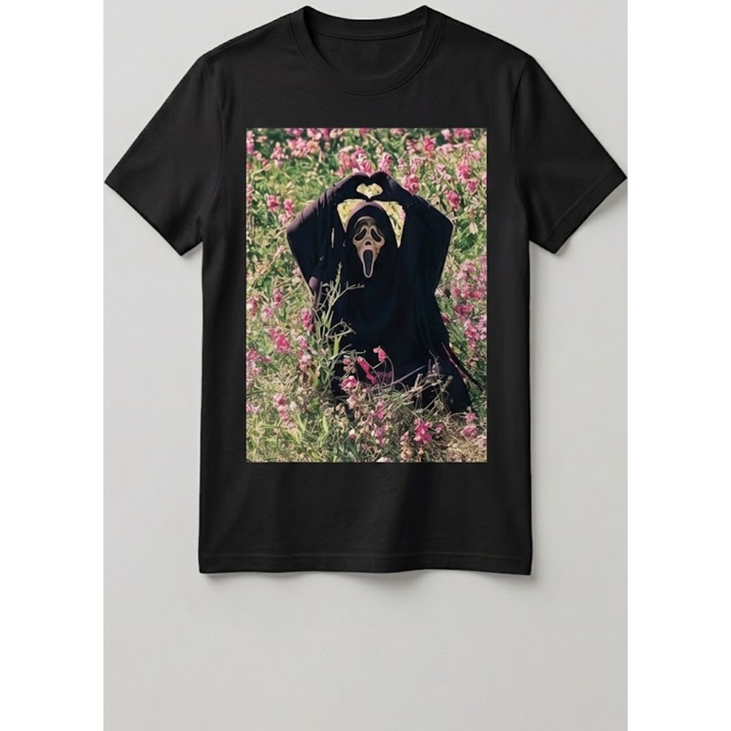 Camiseta Halloween Adulto Meme Divertida Horror Movie 100% Algodão Fio 30.1 Conforto Estilo