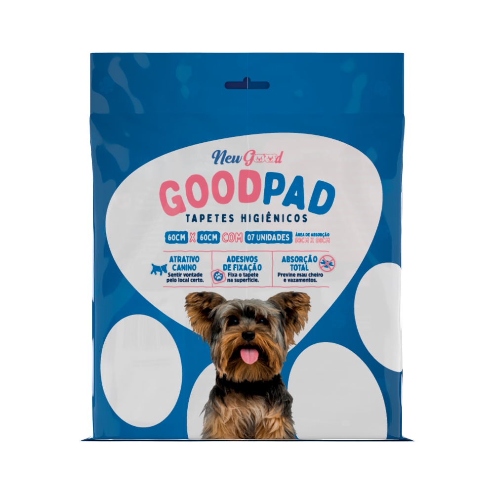 Tapete Higiênico Pet Like Good Pads Slim 60x60 para Cães