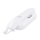 Interfone Individual Universal AGL S100, 12V, Acabamento Slim e Fácil Instalação, Branco - 1104023