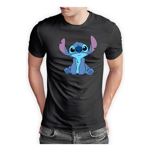 Camiseta Camisa Lilo Stytch Ohana Desenho Malha 100% Algodão