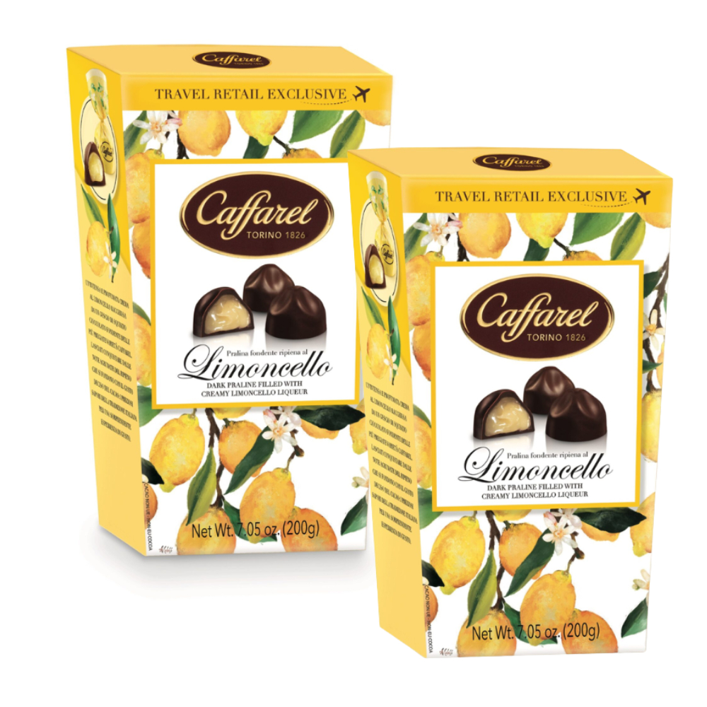 Kit 2 Caixas Chocolate Italiano Limoncello 200g – Edição Premium Importado Gourmet