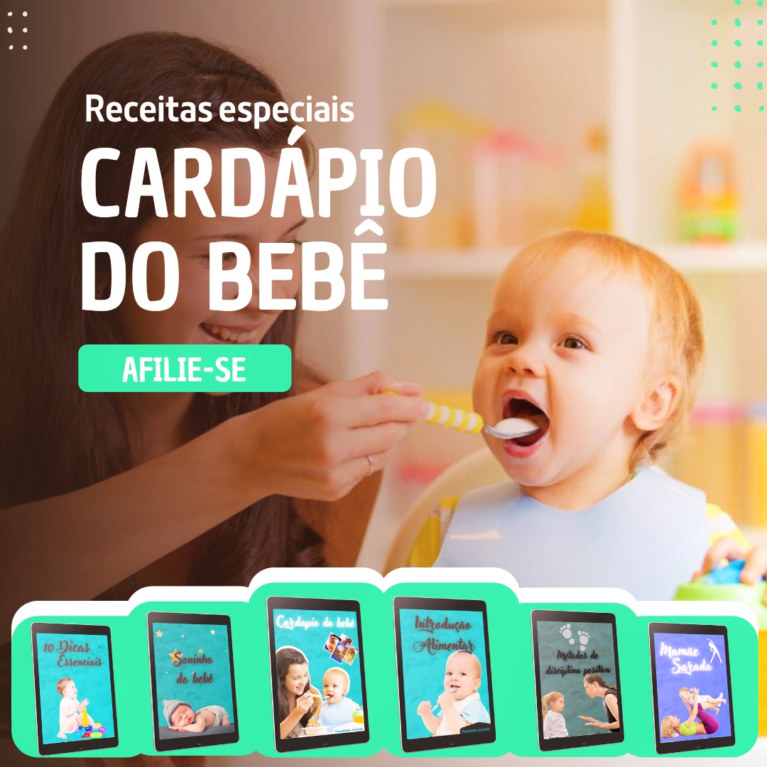 Cardápio do bebe