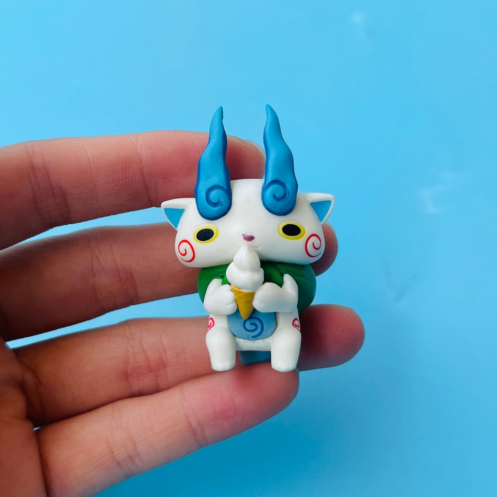 Bens a granel genuínos KADOKAWA Yo-kai relógio copo borda cápsula brinquedo pendurado copo decoração chá amigo caixa ovo