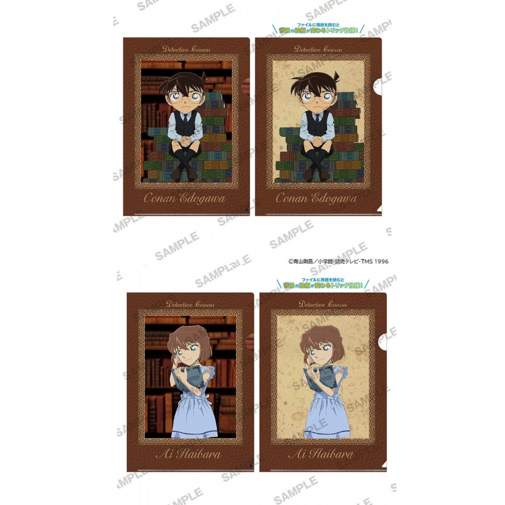 Dream Valley Ready Stock Detetive Conan KADOKAWA Leitura Mercadoria de pasta A4