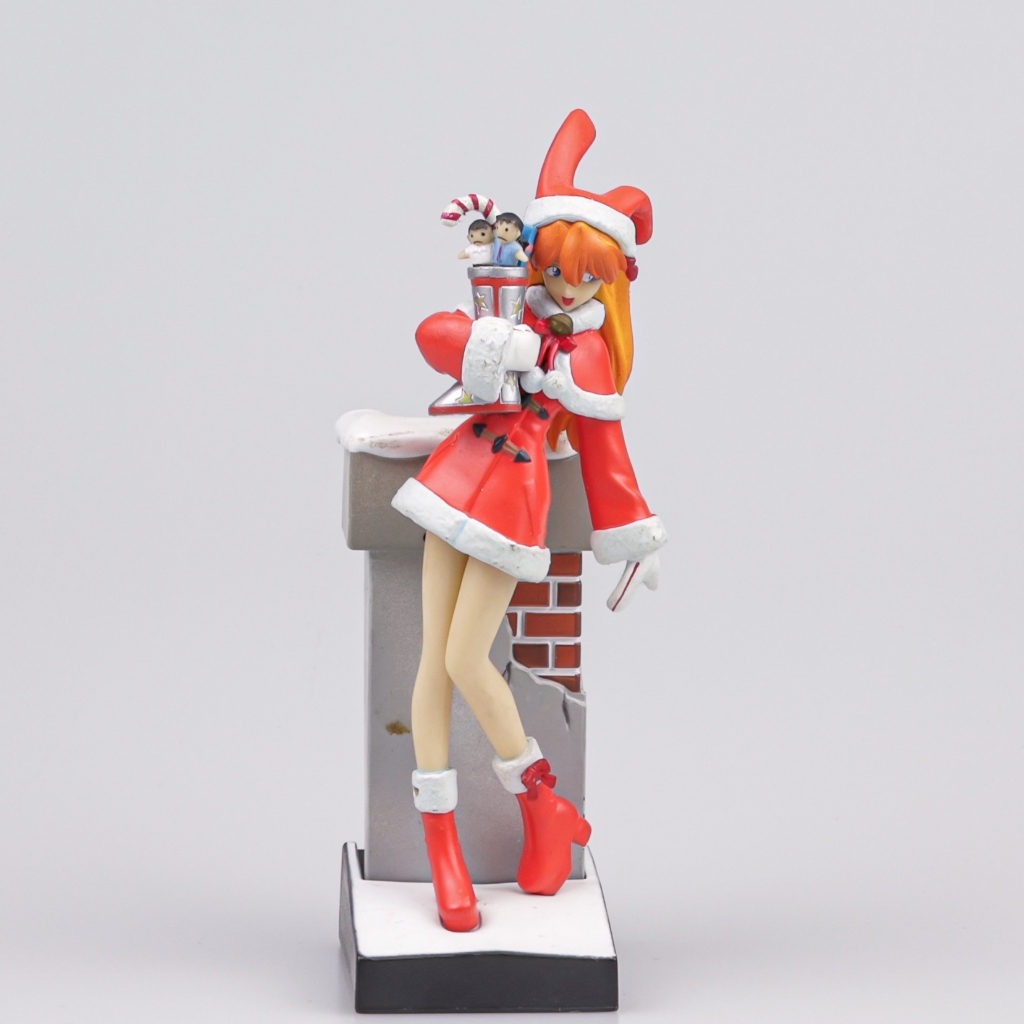 Action Figure Asuka Langley Souryuu Christmas Figure Neon Genesis Evangelion Kadokawa