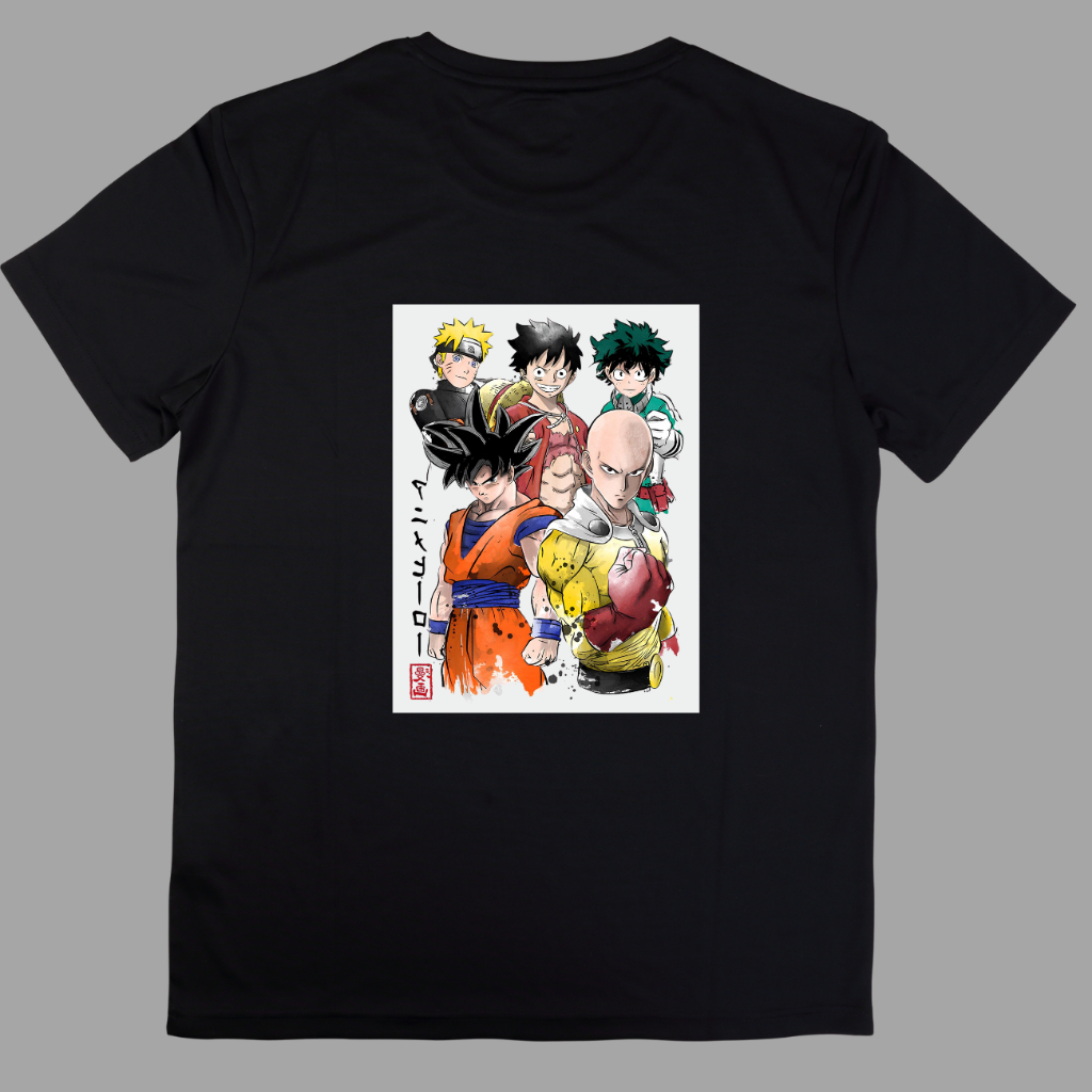 Camiseta Manga Longa Estilosa Desenho