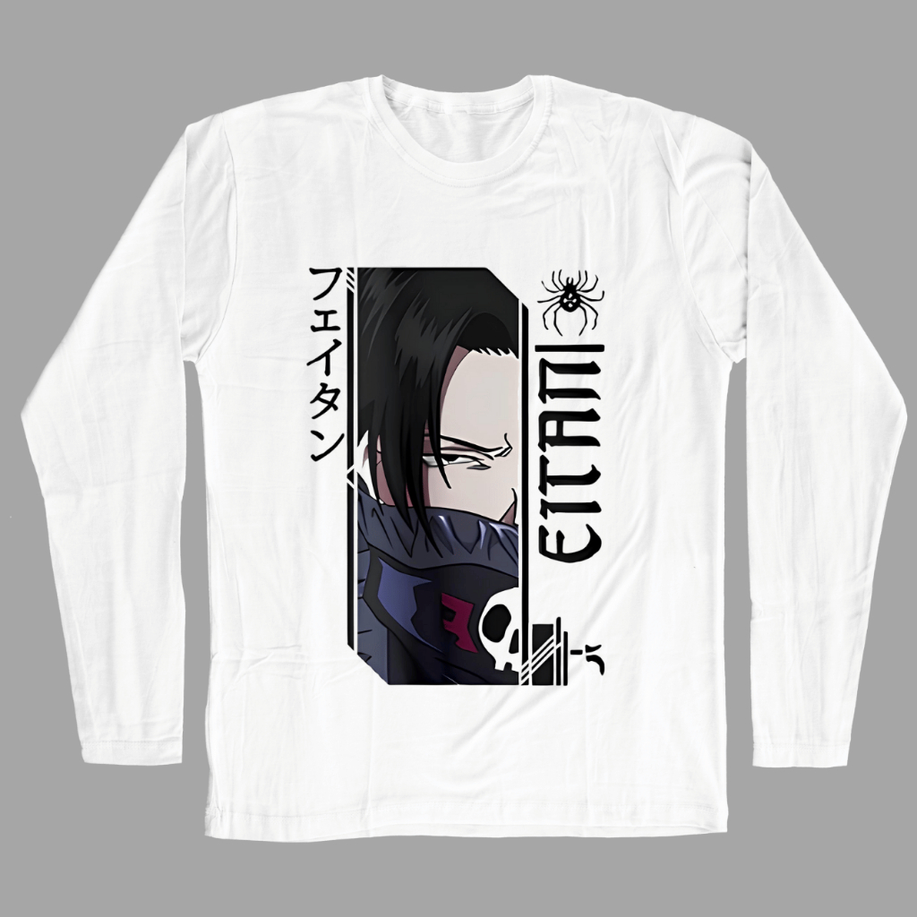 Camiseta Manga Longa Hunter Desenho