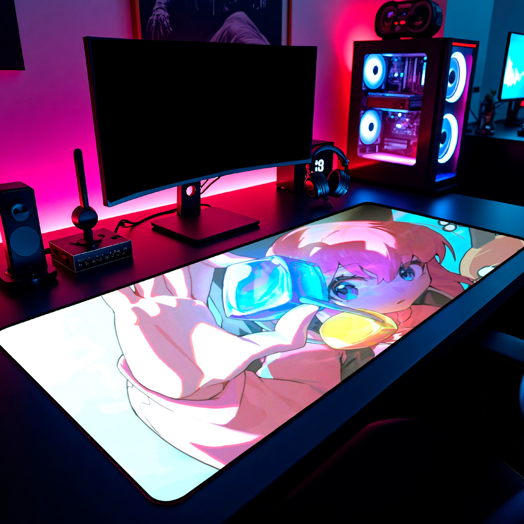 Mouse Pad Gamer Bocchi The Rock Hitori Gotoh Anime 65x30cm 80x40cm 90x50cm 120x60cm Borda Costurada