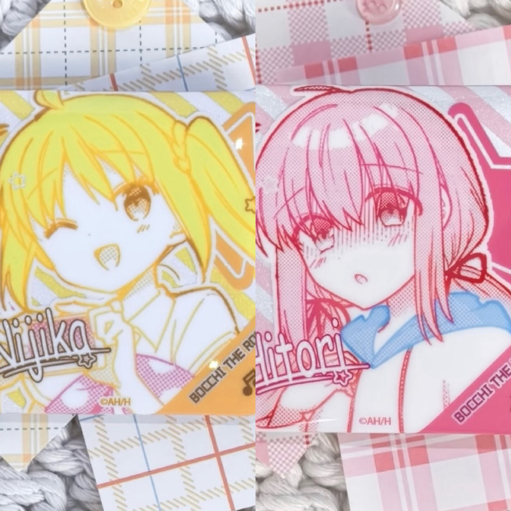 Alfinetes De Emblemas De Fantasias De Anime Bocchi The Rock ‌ Ijika Nijika Hitori Gotoh Broche Feminino De Desenho Anima