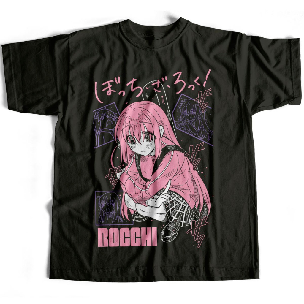 Camiseta Básica Hitori Gotoh V10 Bocchi The Rock