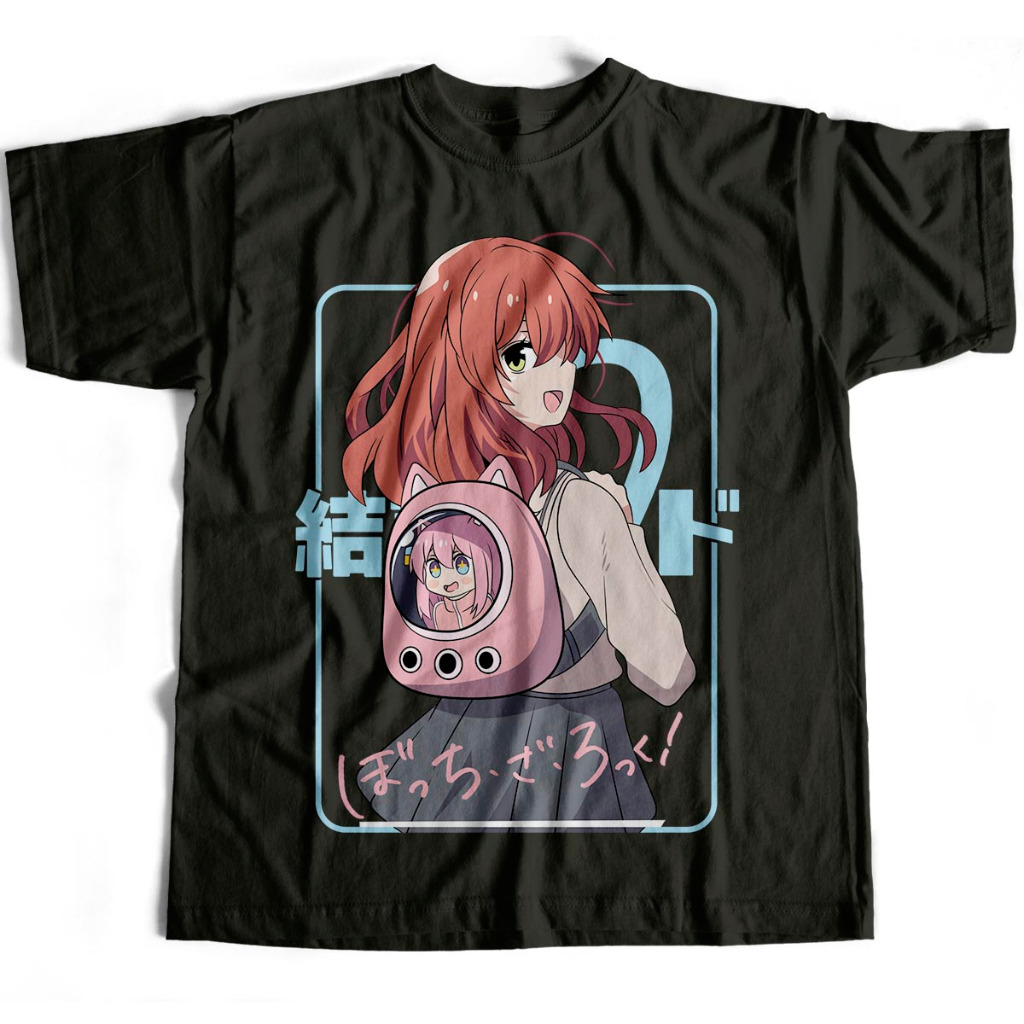 Camiseta Básica Hitori Gotoh Bolsa Bocchi The Rock