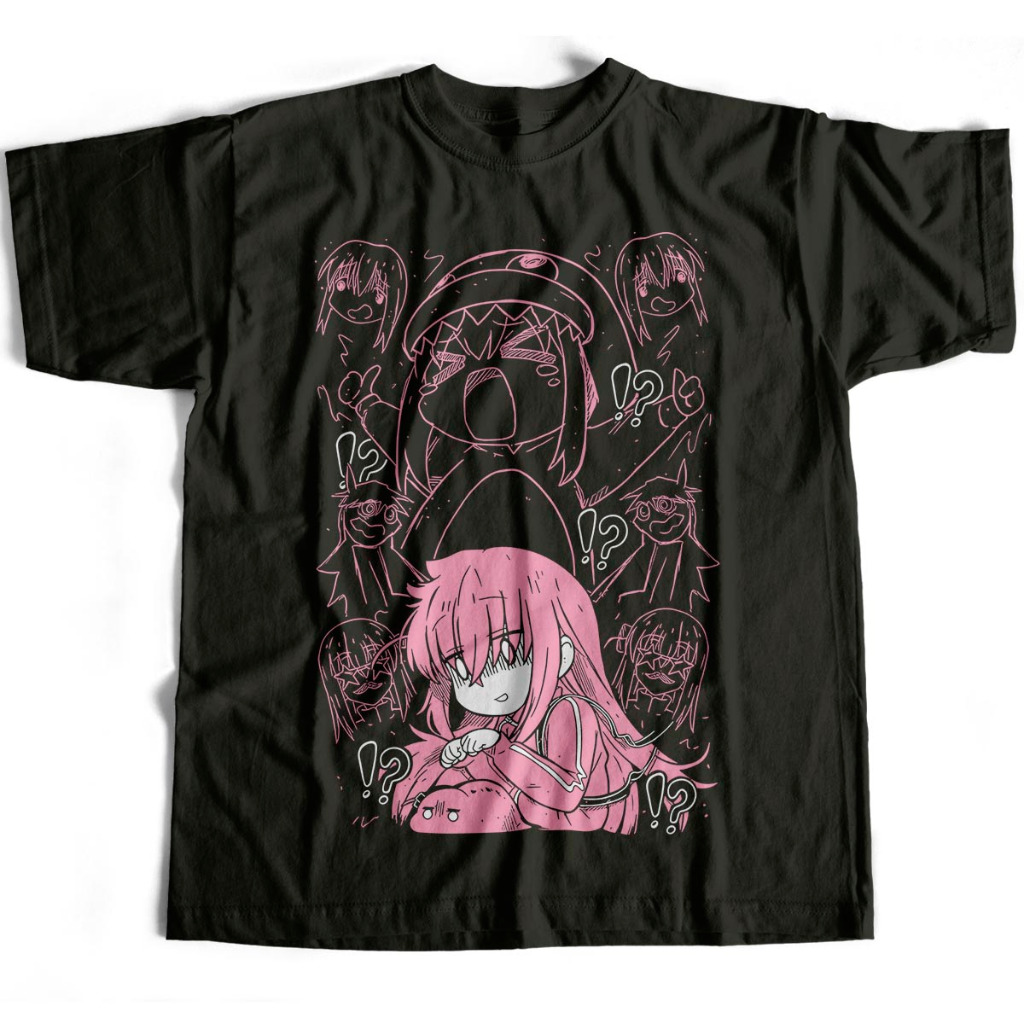 Camiseta Básica Hitori Gotoh V09 Bocchi The Rock