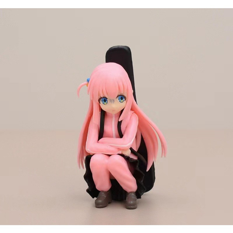 Anime Bocchi The Rock Gotoh Hitori Com Brinquedo Modelo De Figura De Guitarra