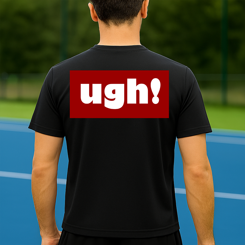 Camiseta Dry Fit Masculina Estampada Ugh! P ao GG Leve Respirável Academia Treino