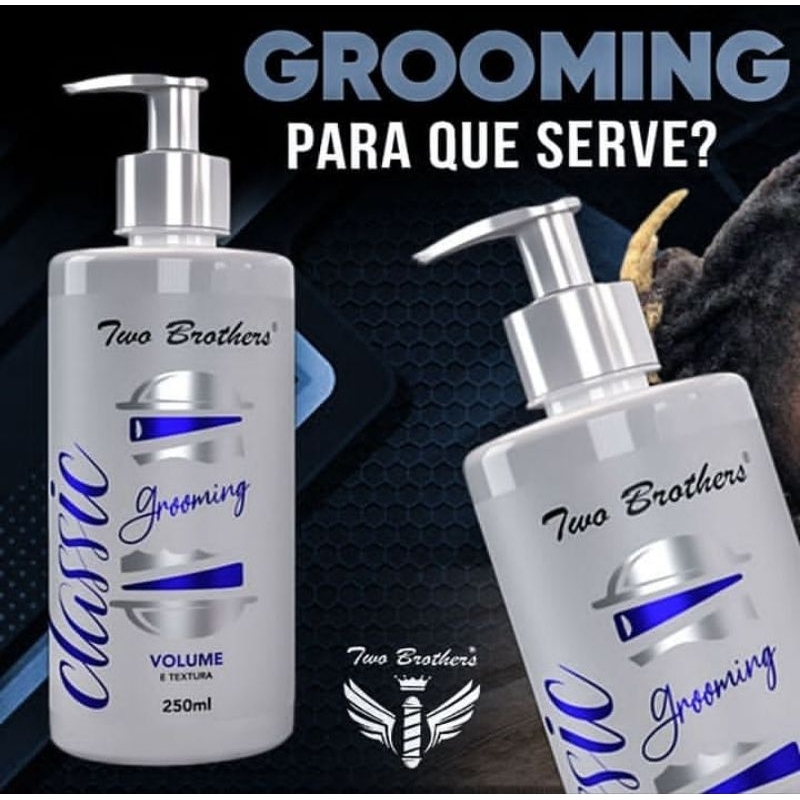 Kit 2 Grooming Alta Fixação Two Brothers 250g Profissional