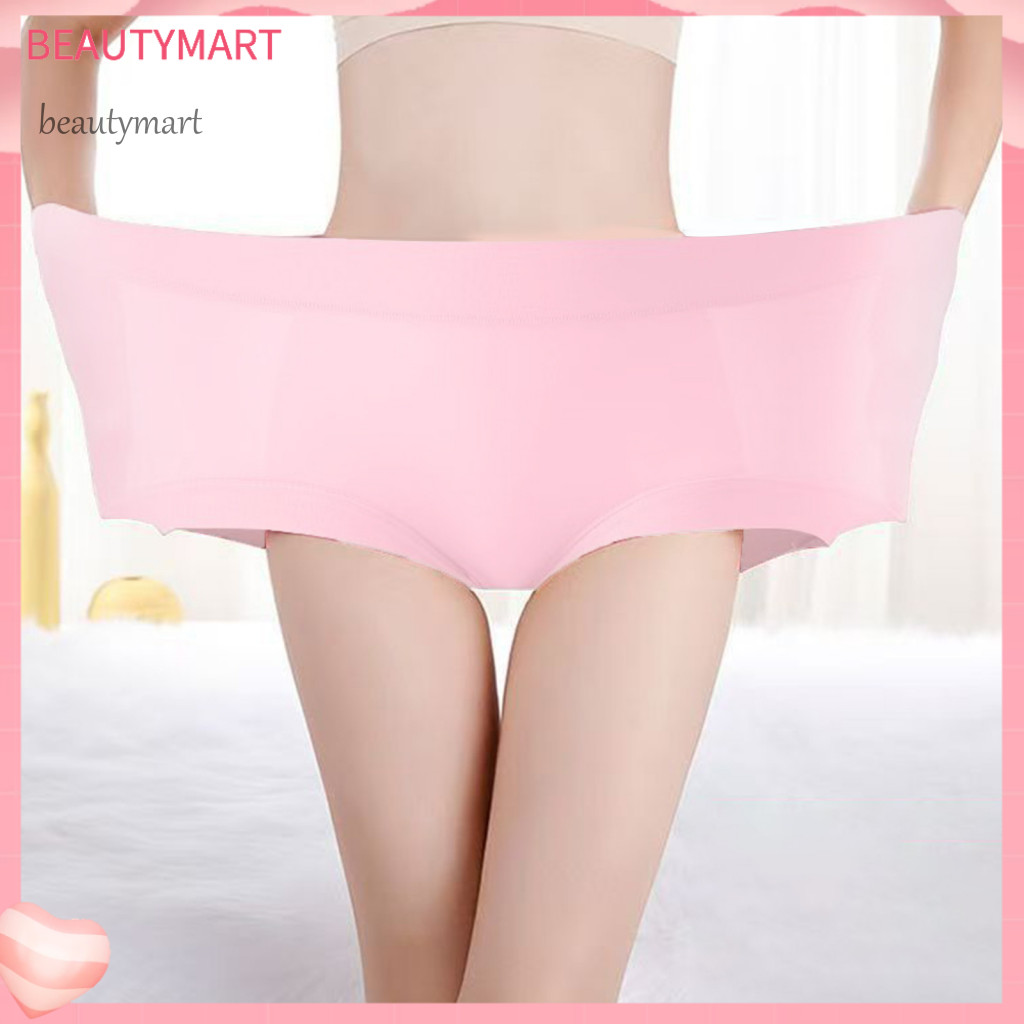 Women Underwear Comfortable High Waist Panties Women’s Cotton Plus Size Full Coverage Soft Stretch Tummy Control for C