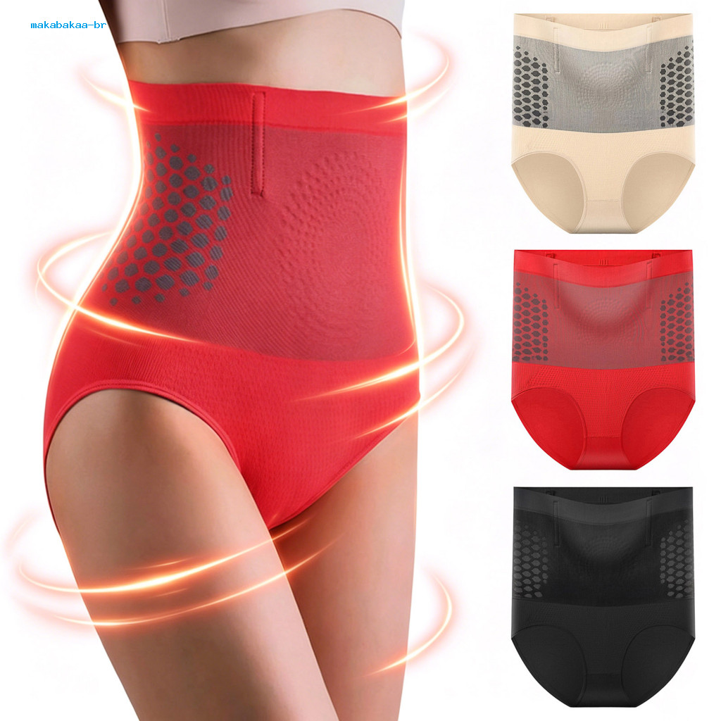 Women High Waist Tummy Control Underwear Butt Lift Postpartum Body Shaping Panties Stretchy Breathable Full Coverage for
