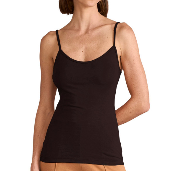 Regata Feminina de Alcinhas em Cotton Lisa Algodão  e Elastano KB640-C2