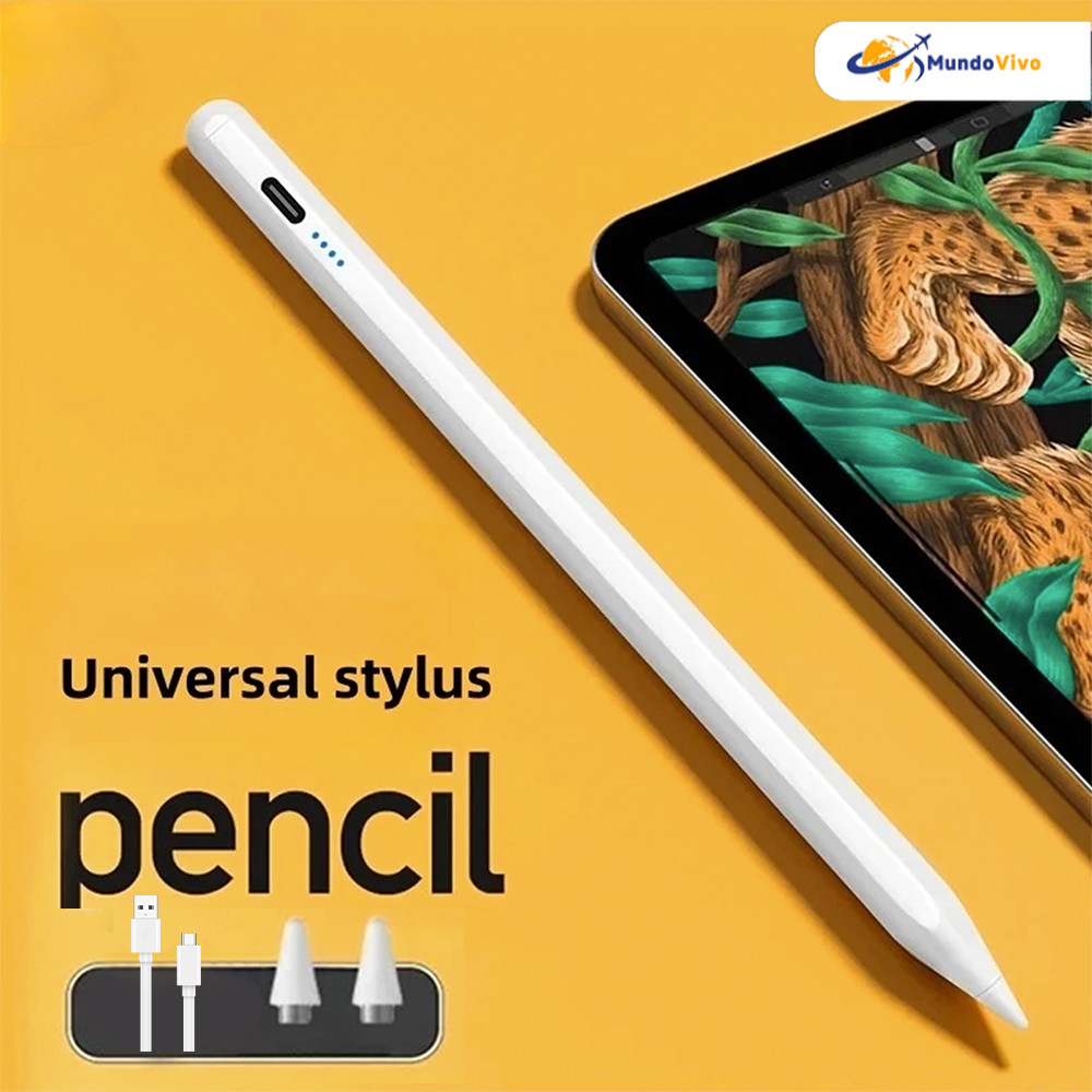 Design pontiagudo ultrafino compatível com caneta de alta sensibilidade para iPhone/iPad/Android