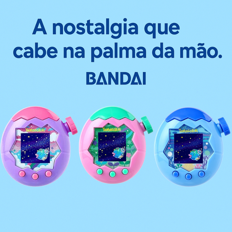 Tamagotchi Paradise da BANDAI – Brinquedo Eletrônico Nostálgico para Crianças a partir de 6 Anos