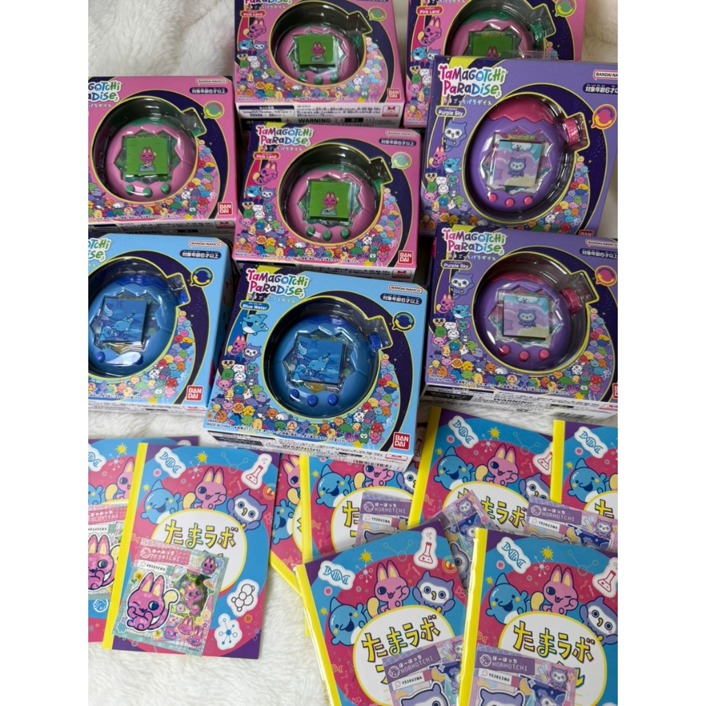 Tamagotchi Paradise – Edição Limitada com Adesivo Exclusivo e Arquivo TamaLab