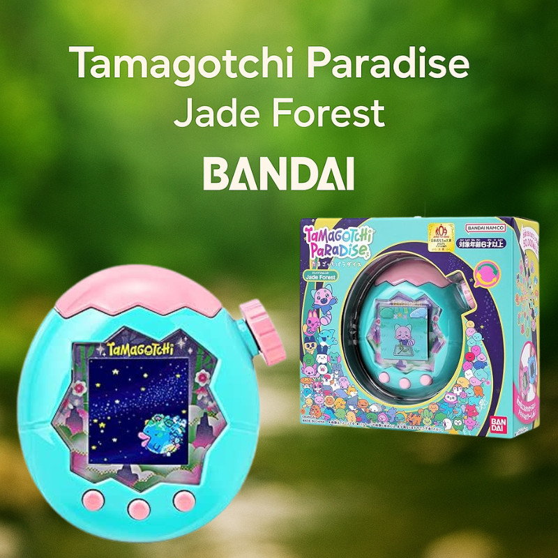 Tamagotchi Paradise-Edição Jade Forest Para Maiores De 6 Anos