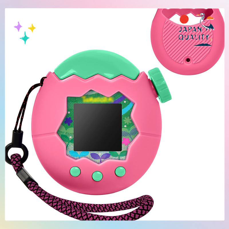 Tamagotchi Paradise Capa Protetora de Silicone — Compatível com Conexão, Absorção de Impacto e Anti-riscos