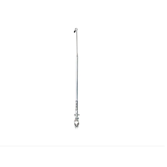 Antena de guidão corta pipa 2 estágios retrátil e reclinável tubo em aluminio aberta 62,50 cm - L100