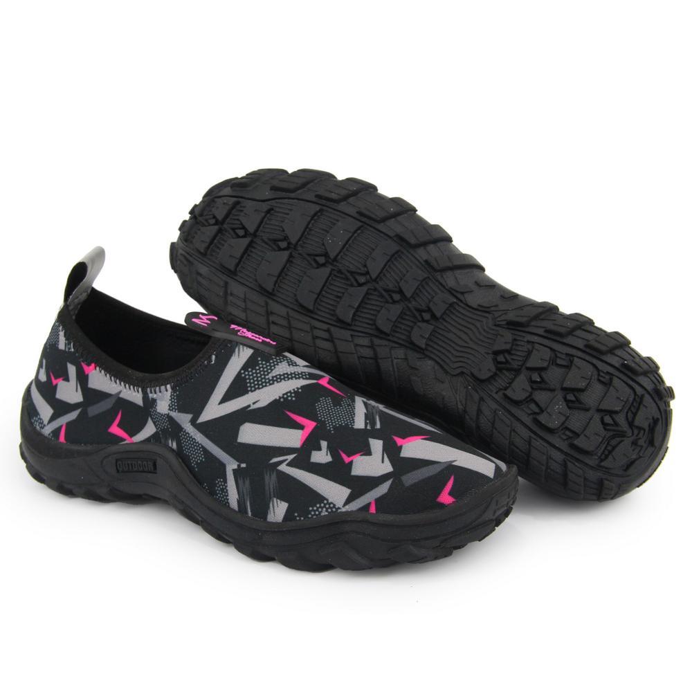 Sapatilha Náutica Neoprene Pesca Mergulho Unissex Confortável Sola Anti Derrapante Tenis Hibrido