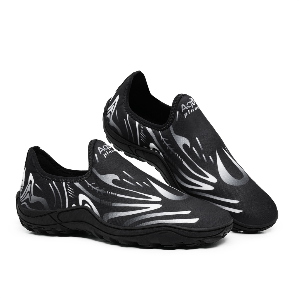 sapatilha nautica tenis hibrido neoprene calce facil sola anti derrapante pesca trilha bike cachoeira pedal beach tenis