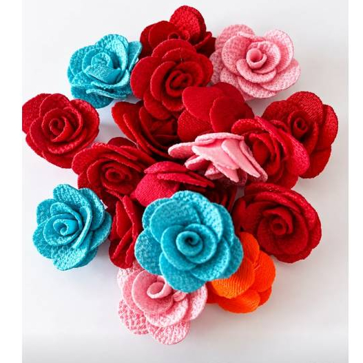 Flor de Malha 50 unidades Mistos