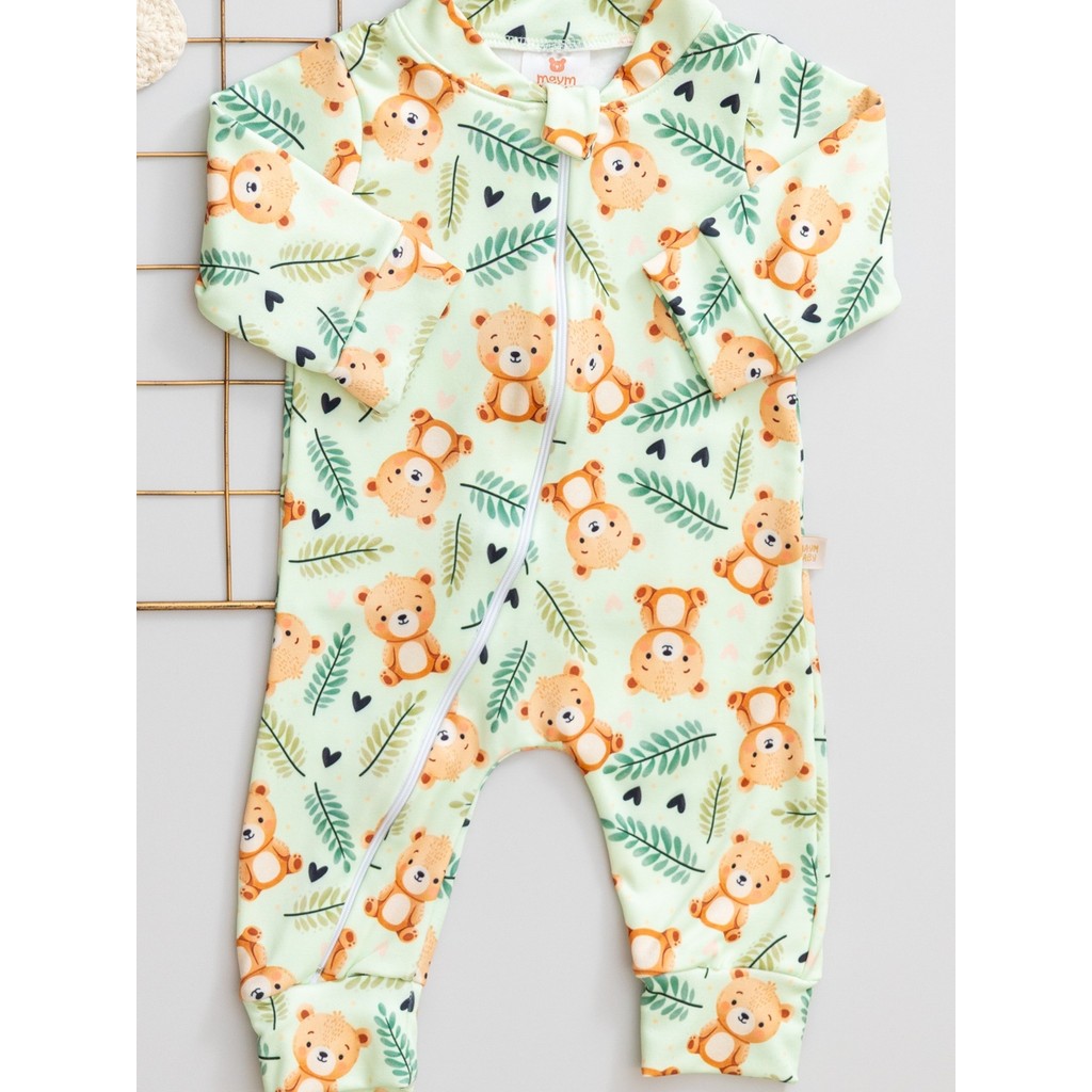 Macacão Térmico Bebê Estampado Infantil Quentinho Menino e Menina