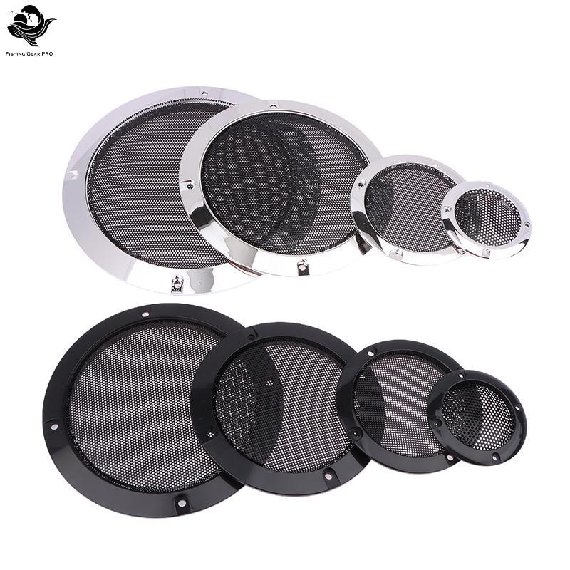 PFG 2/3/4/5/6.5/8 Polegada Alto-Falante Net Capa Carro Casa Malha Gabinete Falantes Quadro Plástico Metal Ferro Fio Grad