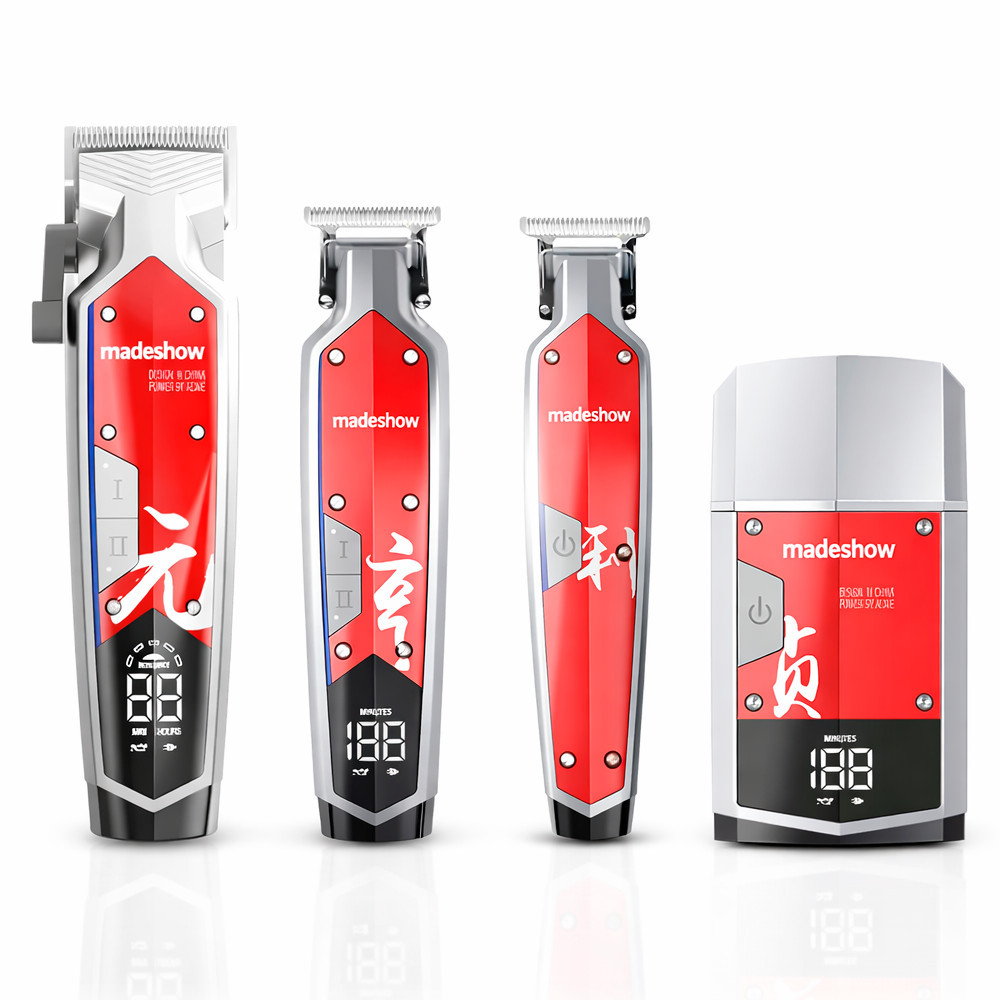 Kit 4 Maquinas  Acabamento Madeshow Base Unica visor LCD