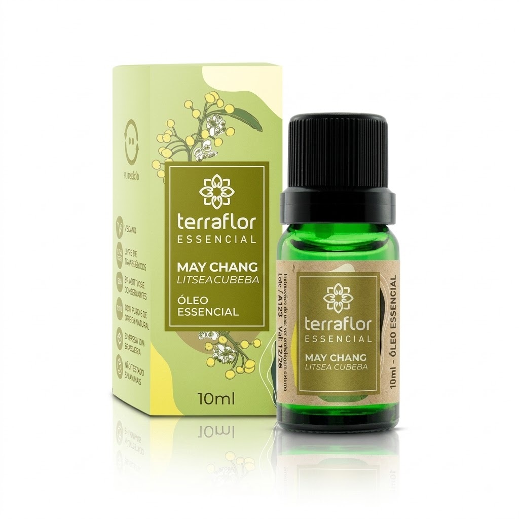 MAY CHANG Óleo Essencial - 10ml - TERRAFLOR