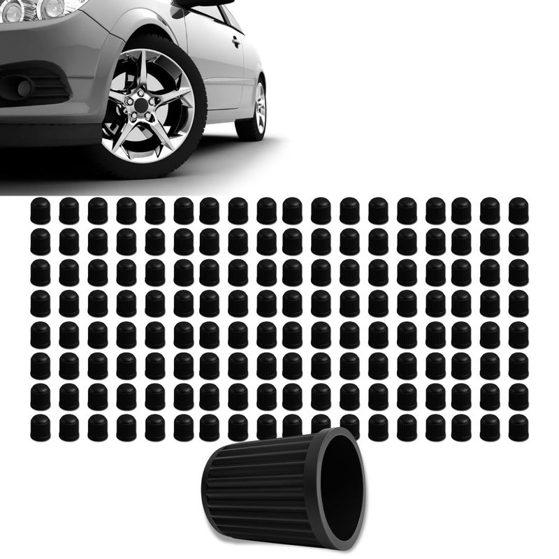 Proteção válvula pneu 100 un. Hyundai HB 20 -Outros Modelos Para Diferentes Veículos