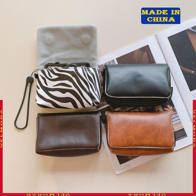 Bolsa Para Câmera VEl, Adequada Viagem, Modelos Digital ZV 1F G7X Durabilidade PU E Design Moderno
