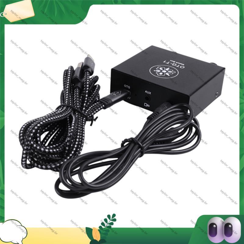 [Venda Quente T] Streaming Ao Vivo USB Lossless OTG Placa De Som Estéreo Universal Conversor De Computador Para Celular