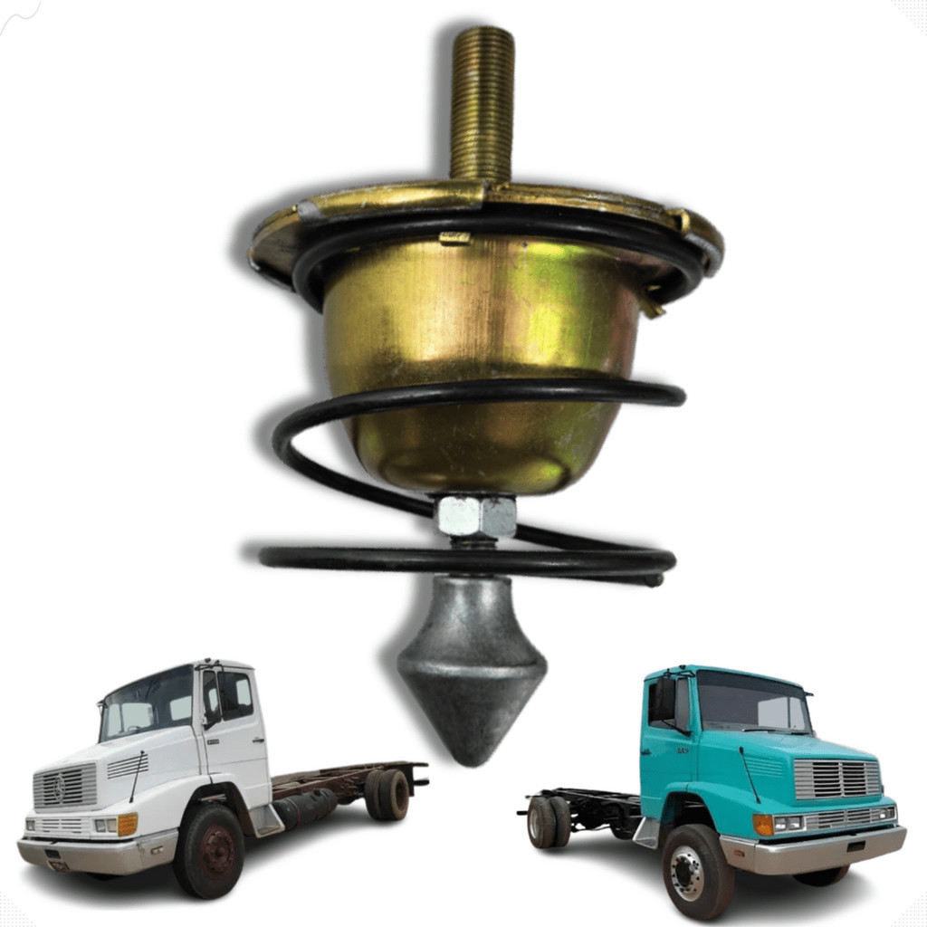 Fechadura Superior Pino Do Capô Com Mola Mercedes Benz 1990 A 2000