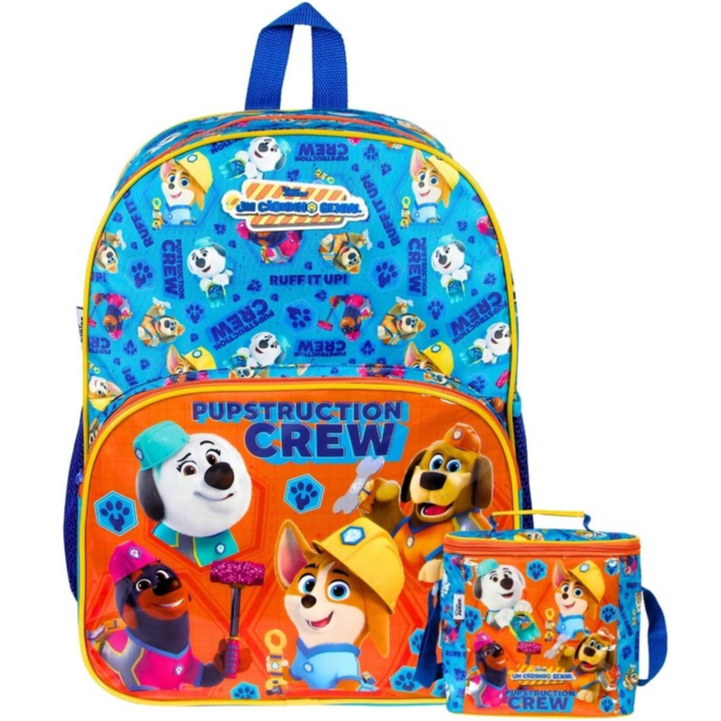Kit Escolar Um Cãozinho Genial Mochila Costas + Lancheira