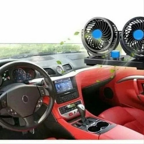 Ventilador Portátil Automotivo Carro Caminhão 12v Potente